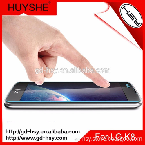 HUYSHE Top Quality Flexible 0.2mm Ultra Thin Tempered Glass For LG k8 Tempered Glass Screen Protector